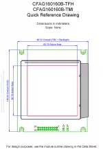 CFAG160160BTFHVZ Mechanical Drawing CFAG160160BTFHVZ Mechanical Drawing