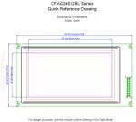 CFAG240128LTMITZ Mechanical Drawing CFAG240128LTMITZ Mechanical Drawing