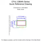 CFAL12864NAB1 Mechanical Drawing CFAL12864NAB1 Mechanical Drawing