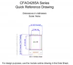 CFAO4265ATTL Mechanical Drawing CFAO4265ATTL Mechanical Drawing