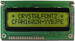 16 x 2 parallel character LCD,Dark characters on yellow-green background,Sunlight readable CFAH1602A-YYH-JPE