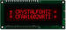 16 x 2 parallel character LCD,Red characters on dark background,LED backlight CFAH1602W-RTI-JP