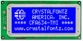 Blue 20x4 Logic Level Serial Character LCD