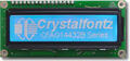144x32 White on Blue Graphic LCD