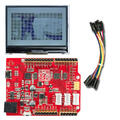 240x128 High-Density Grayscale LCD Development Kit