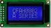 8 x 2 parallel character LCD,White characters on blue background,LED backlight CFAH0802A-TMI-JT