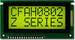 Sunlight readable 8x2 parallel character LCD, Dark text. Sitronix ST7066U (HD44780 compatible) controller. CFAH0802Z-YYH-JP