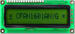 Low power 16x1 character LCD, Dark text, no backlight. Sitronix ST7066U controller. CFAH1601A-NYG-JT