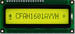 Transflective 16x1 sunlight-readable character LCD with a Sitronix ST7066U controller. CFAH1601A-YYH-JT