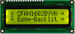16x2 sunlight readable character LCD, dark text. Sitronix ST7066U controller. CFAH1602B-YYH-JTE