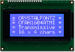 16x4 parallel character LCD,White characters on blue background,LED backlight CFAH1604A-TMI-JT