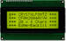 20x4 character LCD module, Dark characters on a yellow-green background, Sunlight readable. CFAH2004A-YYH-JTE