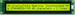 Yellow 40x2 standard parallel character LCD,Dark characters on yellow-green background,Sunlight readable CFAH4002A-YYH-JT