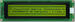 40 x 4 parallel character LCD,Dark characters on yellow-green background,Sunlight readable CFAH4004A-YYH-JT