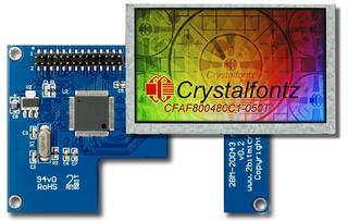 CFAF800480C1-050T TFT With Carrier Board (CFAF800480C1-050T-CB)