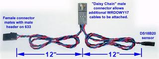 One-Wire Temperature Sensor (WR-DOW-Y17)