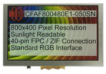 800x480 5 inch Sunlight Readable TFT CFAF800480E1-050SN
