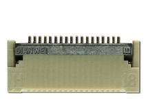 18 Position, 0.50mm Pitch, Gold, FPC FCC ZIF Connector CS050Z18G-A0