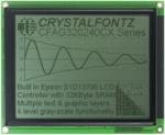 320x240 Graphic LCD Display with 4-level grayscale. Showing the front of the display with the backlight off. 320x240 Graphic LCD Display with 4-level grayscale. Showing the front of the display with the backlight off.