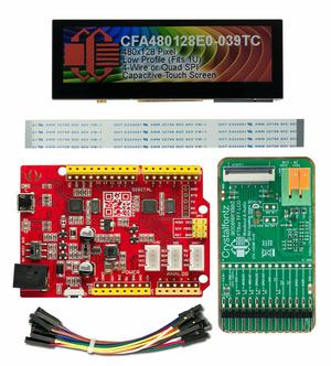480x128 Wide-Format EVE TFT Development Kit (CFA480128E0-039TC-KIT)