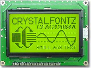 Transflective 128x64 Graphic LCD (CFAG12864A-YYH-VN)