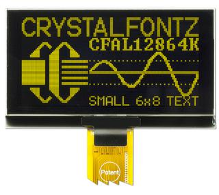 128x64 Small OLED (CFAL12864K-Y)