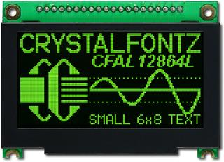 [EOL] 128x64 Parallel Graphic Green OLED (CFAL12864L-G-B2)