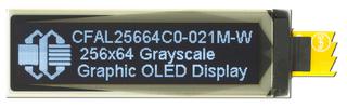 256x64 Grayscale Graphic OLED (CFAL25664C0-021M-W)