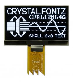 Crystalfontz 128x64 White OLED