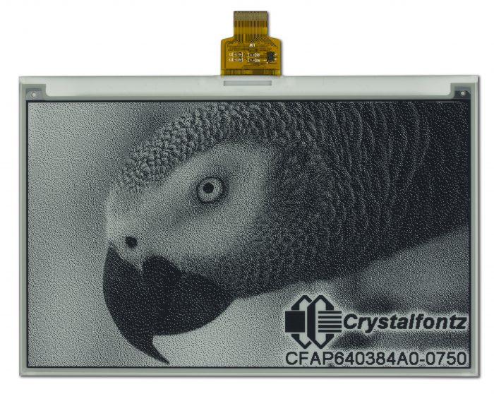 Crystalfontz 7.5" Black and White ePaper