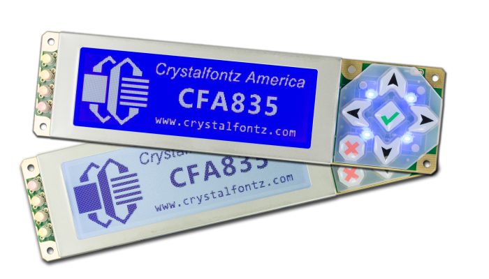 The two available colors of the CFA835