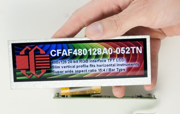 Ultra-Wide 5.2 Inch TFT Crystalfontz Display