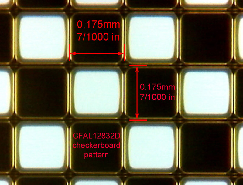 Single Pixel Monochrome PMOLED - www.crystalfontz.com