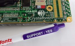 Crystalfontz Support - Yes!