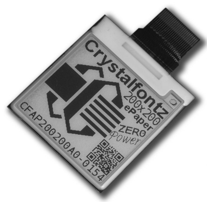 ePaper Square Module by Crystalfontz