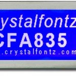 CFA835 - 244x68 Graphic LCD - Crystalfontz