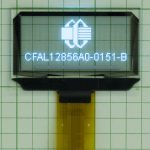 Transparent OLED - CFAL12856A0-0151-B-Front-On-Grid-Paper