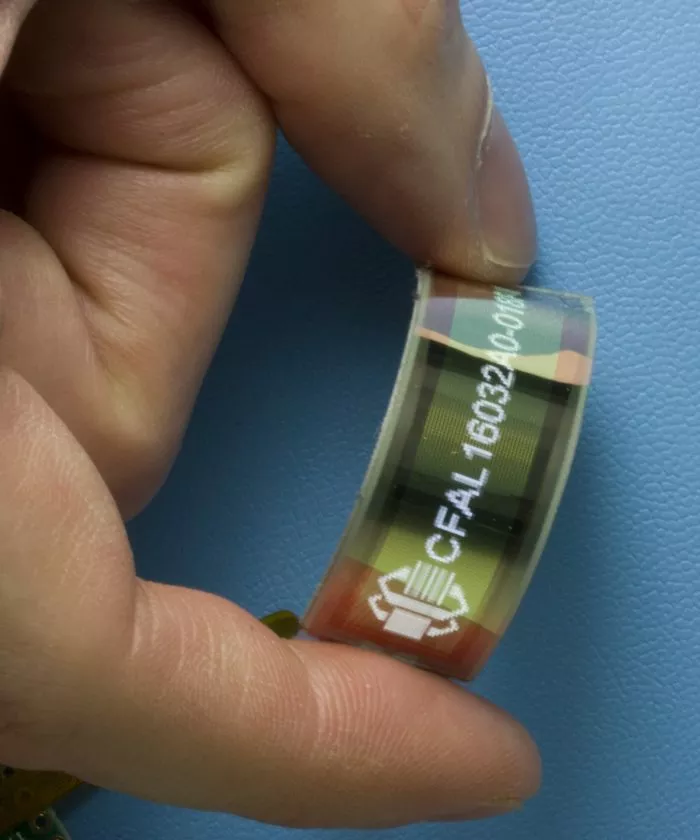 Crystalfontz 160x32 Flexible OLED Display