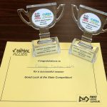 Lego League Washington State Award - team sponsored by Crystalfontz America