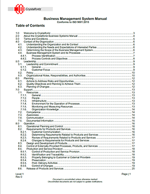 Business Systems Manual