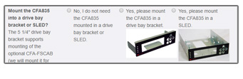 Choose a Bracket or SLED