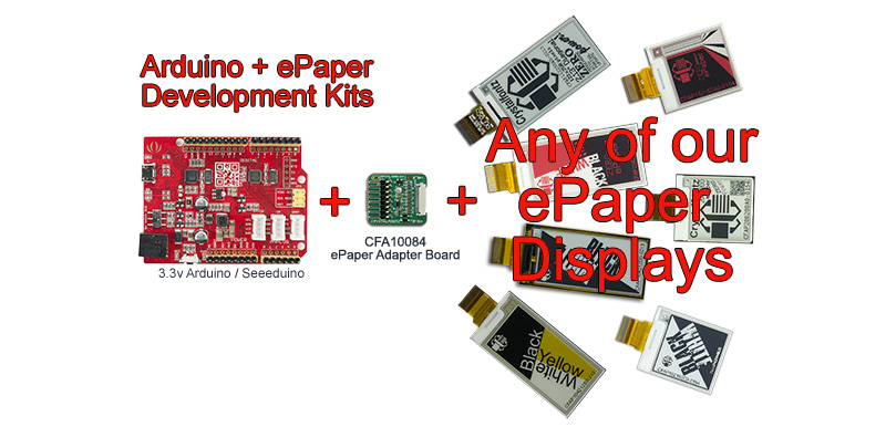 Arduino ePaper Development Kits