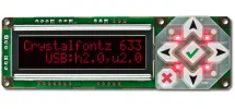 Red 16x2 Character USB Display Module CFA633-RDI-KU