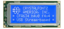 20x4 Character USB Display Module CFA634-TMI-KU
