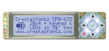 20x4 RS232 Character LCD CFA635-TFK-KS