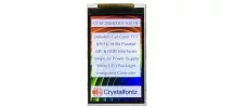 3" 240x400 Full-Color TFT Display CFAF240400E0-030TN 3" 240x400 Full-Color TFT Display CFAF240400E0-030TN