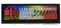 480x128 Wide-Format Capacitive TFT Display CFAF480128A1-039TC
