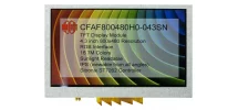 800x480 4.3" TFT Display Module CFAF800480H0-043SN