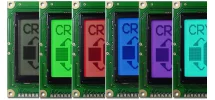 128x64 RGB Backlit Graphic LCD CFAG12864A-CFH-VN