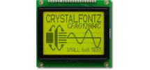 128x64 Sunlight Readable Graphic LCD CFAG12864C-YYH-TN